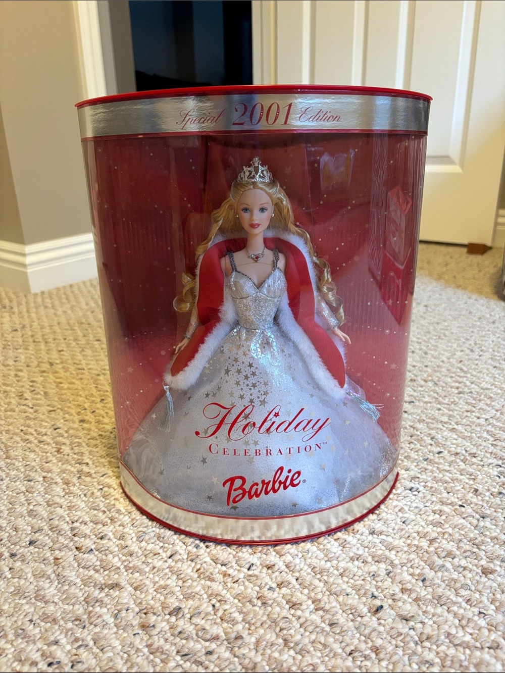 2001 holiday celebration Barbie
